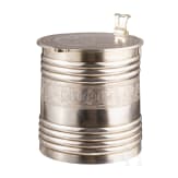 A Russian pan-slavic style parcel-gilt silver tankard, Moscow, V. Aikmov, 1892