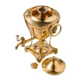 A silver-gilt samovar, Russia, St. Peterbsurg, Hermann Gottlieg Unger, 1801