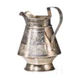A silver creamer, Russia, I. Lozinsky, 1896-1908