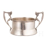 A large art nouveau sugar bowl, Russia, Moscow, 13th Artel, 1908-1917