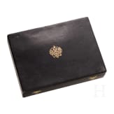 A silver trompe l'oeil cigarre box, early 20th century