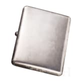 A silver cigarette case showing Hermes, Russia, Moscow, A. Belov, 1908-1913