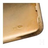 A silver cigarette case showing Hermes, Russia, Moscow, A. Belov, 1908-1913
