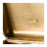 A silver and niello cigarette case with troika, Russia, Moscow, Khlebnikov, 1873
