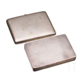 Two cigarette cases, Russia, 1908-1917 (one) / Soviet Union, 20th century