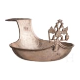 A silver kovsh, probably Hanau, circa 1900