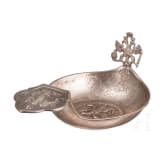 A silver kovsh, probably Hanau, circa 1900