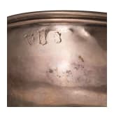 A silver kovsh, probably Hanau, circa 1900