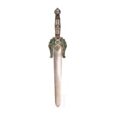 A silver and enamel sword-shaped paperknife, Portugal, Lissabon, circa 1931