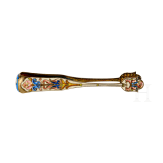Bedeutendes siebenteiliges Cloisonn&eacute;-Email-Teeservice, Russland, Moskau, Pawel Owtschinnikow, 1896-1908