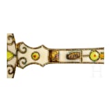 Bedeutendes siebenteiliges Cloisonn&eacute;-Email-Teeservice, Russland, Moskau, Pawel Owtschinnikow, 1896-1908