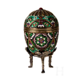 Cloisonn&eacute;-Email-Ei, Russland, 2. H&auml;lfte des 20. Jhdts.