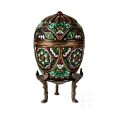 Cloisonn&eacute;-Email-Ei, Russland, 2. H&auml;lfte des 20. Jhdts.