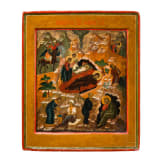 Ikone mit Johannes dem Vorl&auml;ufer, Russland, 19. Jhdt.