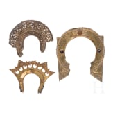 19 brass and copper halos, Russia, 19th century