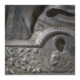 Sechs Ikonen-Oklade (drei Silber), Russland, 19. Jhdt.