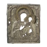 Sechs Ikonen-Oklad (zwei Silber), Russland, 19. Jhdt.