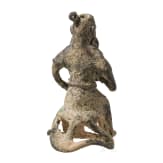 Seated bronze figure of a male figure, Dong Son culture, Northern Vietnam, second half of the 1st millennium B.C. &ndash; 1st century A.D.