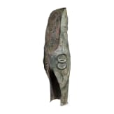 Anatomically shaped greave, Magna Graecia, 5th century B,C.
