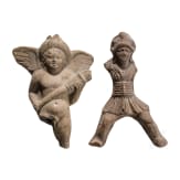 Hellenistic terracotta figures of a cavalryman and Eros, 2nd&ndash;1st centuries B.C.