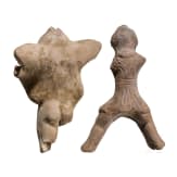 Hellenistic terracotta figures of a cavalryman and Eros, 2nd&ndash;1st centuries B.C.