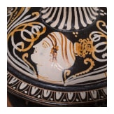 Jug (Epichysis), painted in the Gnathia style, Apulian, mid-4th century B.C.