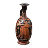 Red-figure lekythos, Apulia, late 4th century B.C.