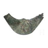 Two South Italian ornate peytrals for horses of a two-horse chariot, plus a simple breastplate, 5th &ndash; 4th century B.C.