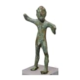Bronze statue of Hercules, Etruscan, 3rd century B.C.