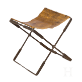 Roman folding chair, iron, with bronze inlays, 4th &ndash; mid-5th century A.D.