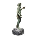 Bronzestatuette, Jupiter als Blitzschleuderer, R&ouml;misch 1. bis Mitte 3. Jhdt. n. Chr.