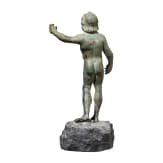 Bronzestatuette, Jupiter als Blitzschleuderer, R&ouml;misch 1. bis Mitte 3. Jhdt. n. Chr.