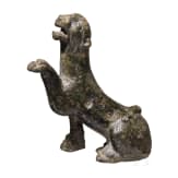 Bronzestatuette eines Panthers, r&ouml;misch, 2. - 3. Jhdt. n. Chr.