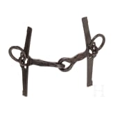 Late Roman full cheek snaffle, late 3rd - 4th century A.D.