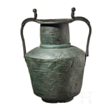 Byzantinische Bronzeamphora, 5.-7. Jhdt. n. Chr.