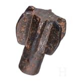 Streitkolbenkopf mit Silbertausia, sp&auml;tbyzantinisch, 12./13. Jhdt.