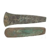Two Copper Age axes, Southeastern Europe, 4th millennium B.C.