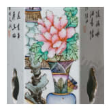 Famille-Rose-Hutst&auml;nder China, Republik Periode, um 1930