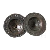 Two Urnfield-period phalerae with dot-and-knob decoration, 10th&ndash;9th centuries B.C.