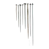 Eight Late Bronze Age pins, 12th&ndash;10th centuries B.C.