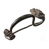 Early La T&egrave;ne period bronze brooch, 4th century B.C.