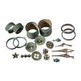 Early Iron Age complex with various bronze ornaments, Southeastern Europe, 7th century B.C.