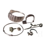 Celtic and Early Iron Age jewellery from South-Eastern Europe, seven pieces, 4th&ndash;1st centuries B.C.
