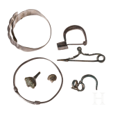 Celtic and Early Iron Age jewellery from South-Eastern Europe, seven pieces, 4th&ndash;1st centuries B.C.