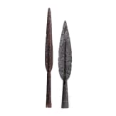 Two Frankish spearheads, 5th century