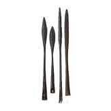 Four javelin tips, Early Middle Ages, 7th&ndash;8th centuries A.D.