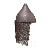 Iron helmet with a conical top and a mail neck guard, Russian forest-steppe region, 12th&ndash;13th centuries A.D.