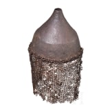 Iron helmet with a conical top and a mail neck guard, Russian forest-steppe region, 12th&ndash;13th centuries A.D.