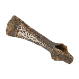 A Viking battle axe made of iron with silver inlays in the Jelling style, 10th century