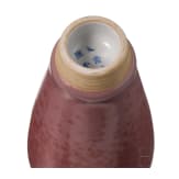 Kleine glasierte Vase mit Kangxi-Marke und wohl aus dieser Zeit (um 1700)